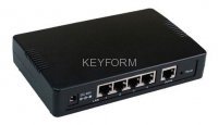 Коммутатор с питанием по PoE 4-портовый OSNOVO SW-IP4/P120