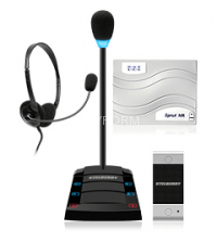 Устройство переговорное клиент-кассир, дуплексное STELBERRY SX-402