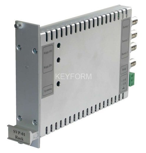 Разветвитель-усилитель видеосигнала, 19 дюймов Спецвидеопроект SVP-01-Rack