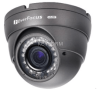 Видеокамера AHD антивандальная купольная EverFocus EBD-930