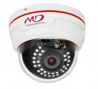 IP-камера купольная Microdigital MDC-i7290VTD-30 (корпус белый)