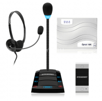 Устройство переговорное клиент-кассир, дуплексное STELBERRY SX-412