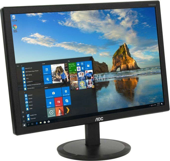 AOC I2080SW(/01) 19.5 черный