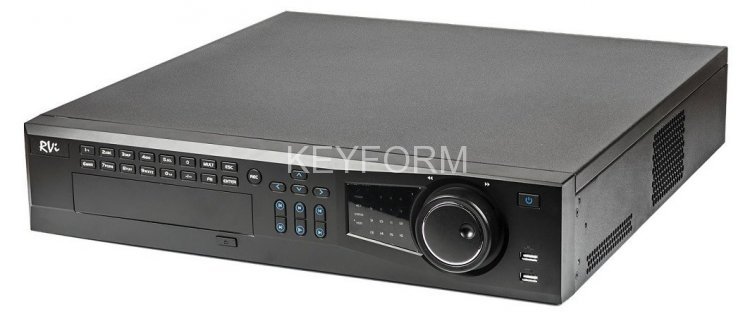 IP-видеорегистратор 64-канальный RVi-IPN64/8-4K