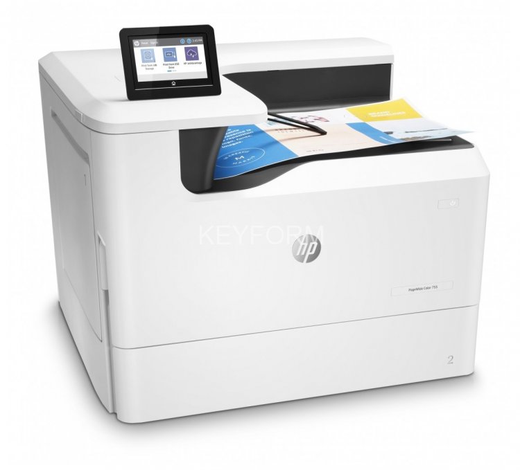 Струйный принтер HP PageWide Color 755dn
