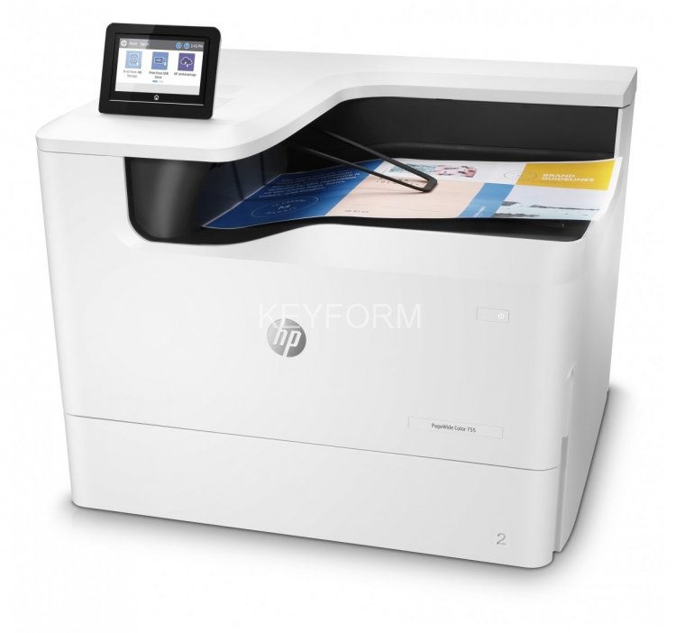 Струйный принтер HP PageWide Color 755dn