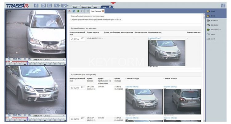 Программный модуль (дополнительная фукция к основному ПО) DSSL TRASSIR Parking