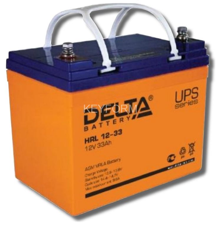 Аккумулятор герметичный свинцово-кислотный Delta HRL 12-33
