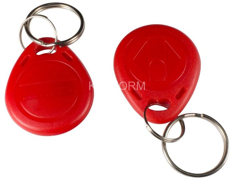 Брелок EM-Marine, красный