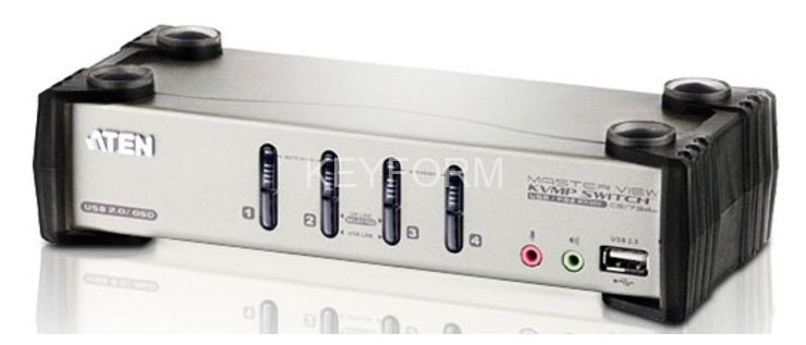 Переключатель консоли электронный, 4 порта PS/1 ATEN CS1734B