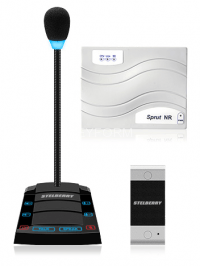 Устройство переговорное клиент-кассир, дуплексное STELBERRY SX-510