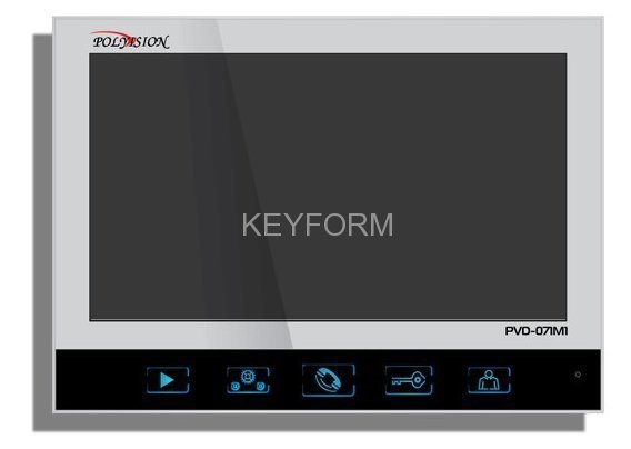 Монитор видеодомофона цветной Polyvision PVD-071M1