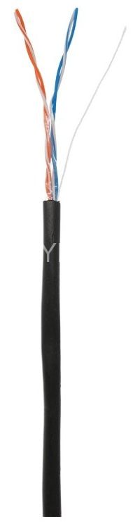 NETLAN U/UTP 2 пары, Кат.5, внешний, PE -40C (EC-UU002-5-PE-BK)