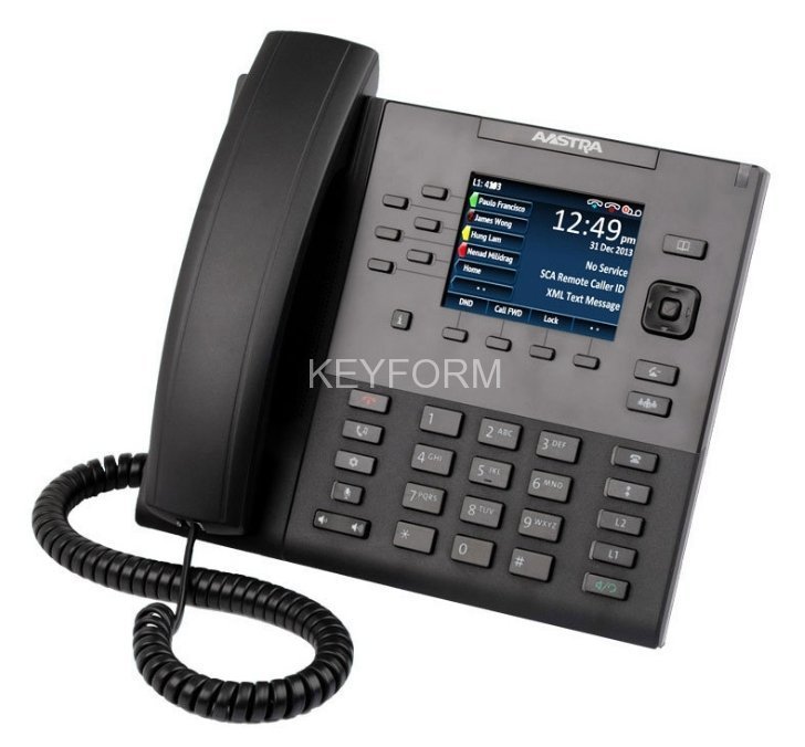 MITEL AASTRA terminal 6867i w/o AC adapter (SIP-phone, optional PS)