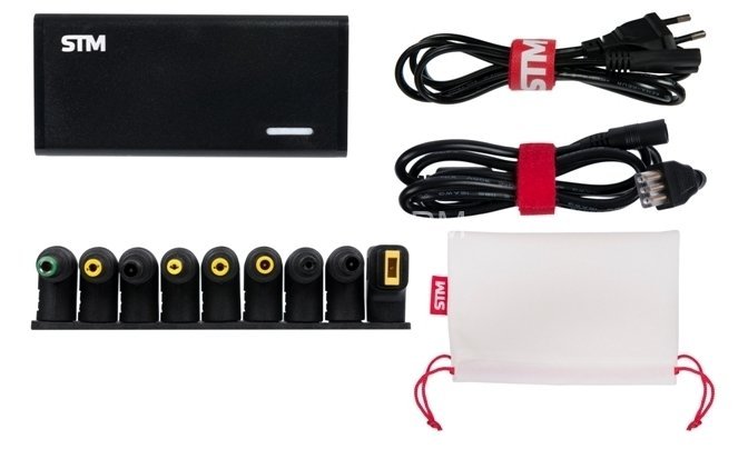 Универсальный адаптер для ноутбуков на 65Ватт STM SLU 65