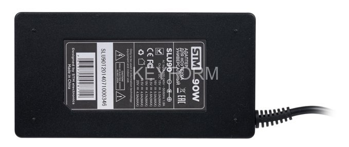 Универсальный адаптер для ноутбуков на 90Ватт STM SLU 90