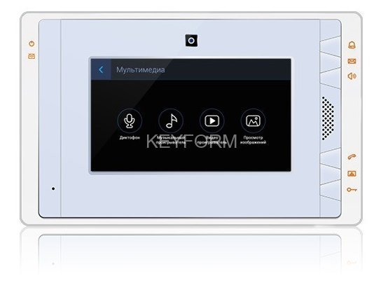 Монитор IP-видеодомофона цветной BAS-IP AF-07 W v3