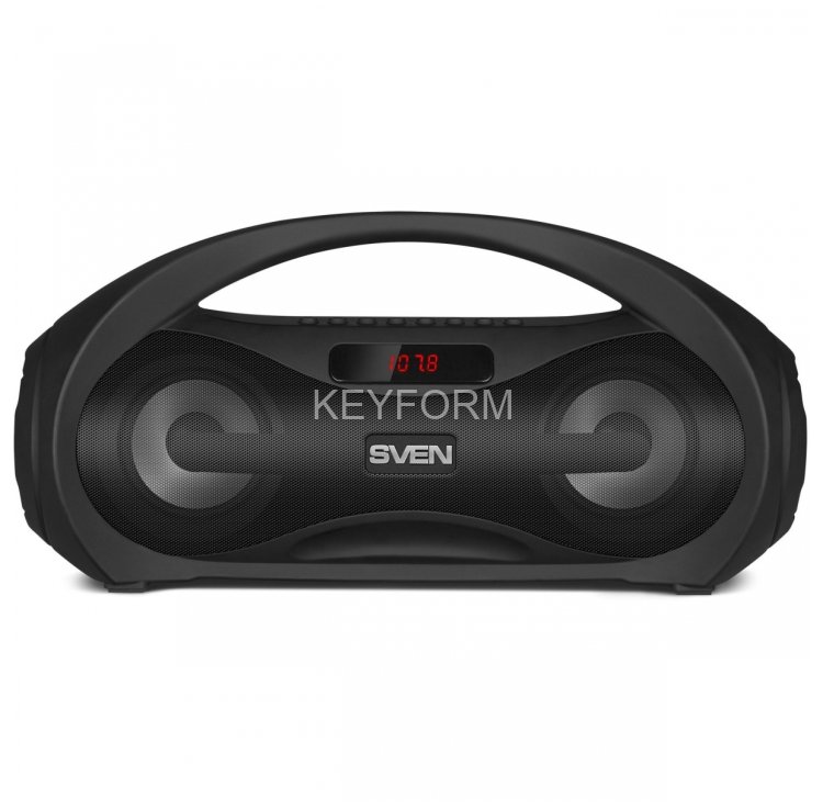 АС SVEN PS-425, черный (12 Вт, Bluetooth, FM, USB, microSD, LED-дисплей, 1500мА*ч) Sven SV-019624