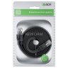 GCR Патч-корд PROF плоский прямой 3.0m, UTP медь кат.6, черный, 30 AWG, ethernet high speed 10 Гбит/с, RJ45, T568B, GCR-52870 Greenconnect RJ45(m) - RJ45(m) Cat. 7 U/UTP PVC 3м