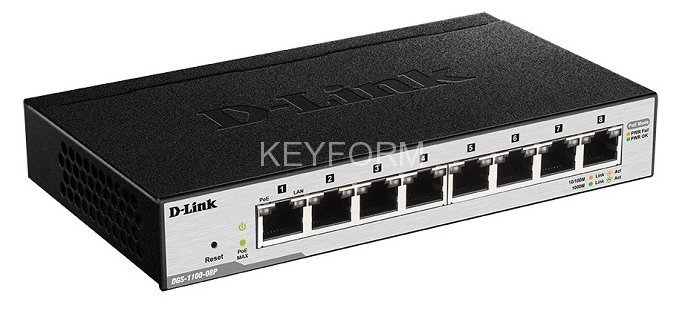 DGS-1100-08P/B1A