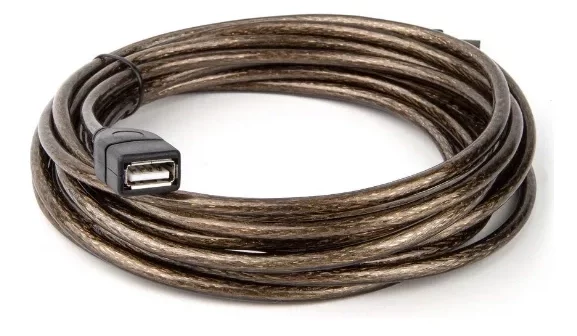 Кабель удлинительный USB2.0 AM/AF прозрачная изоляция 5m Telecom <VUS6956T-5M> VCOM VUS6956T-5M