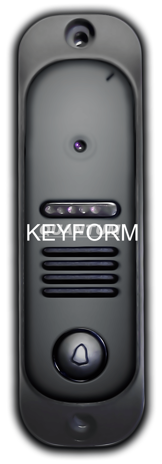 Вызывная панель цветная Quantum QM-307H (черный)