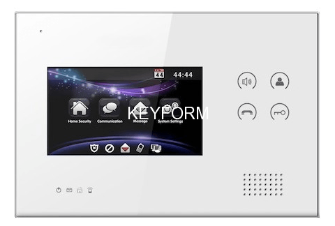 Монитор IP-видеодомофона цветной BAS-IP AG-04 W