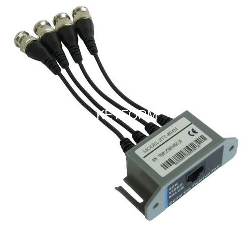 Приемопередатчик видеосигнала по витой паре 4-канальный OSNOVO TP-C4R