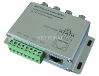 Приемопередатчик видеосигнала по витой паре 4-канальный OSNOVO TP-C4