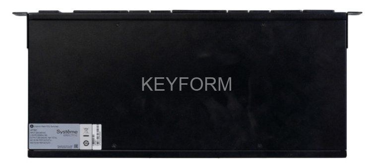 БРП Uniprom, управляемый, 1U, 240В, 1Ф, 16A, 10xC13 2xC19, 2м кабель, IEC320 C20 SYSTEME ELECTRIC UP7921