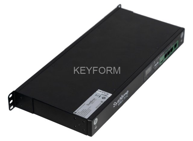 БРП Uniprom, управляемый, 1U, 240В, 1Ф, 16A, 10xC13 2xC19, 2м кабель, IEC320 C20 SYSTEME ELECTRIC UP7921
