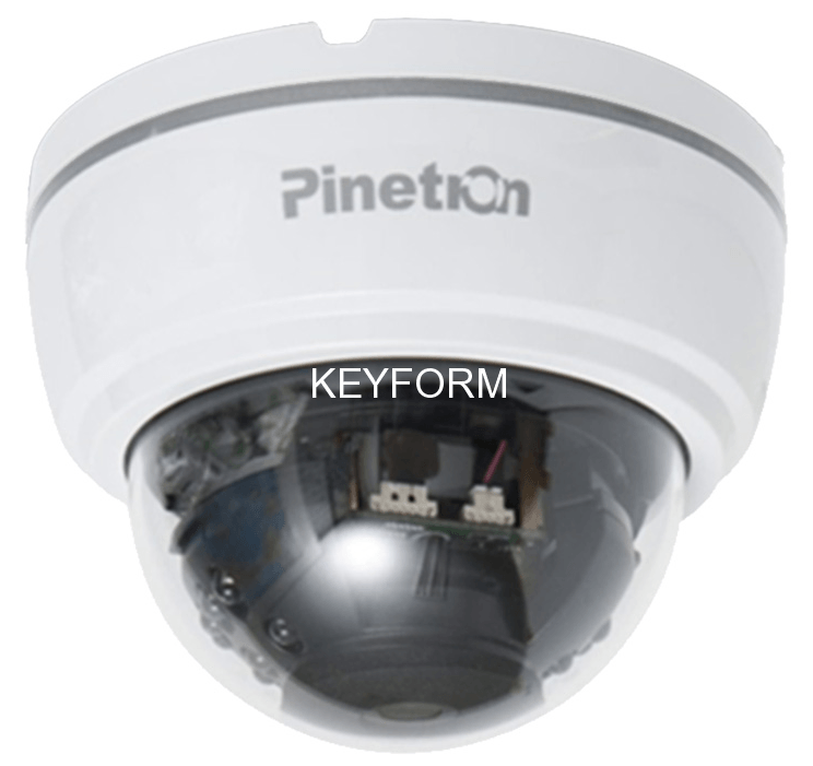 Видеокамера AHD купольная Pinetron PCD-70V-24 W