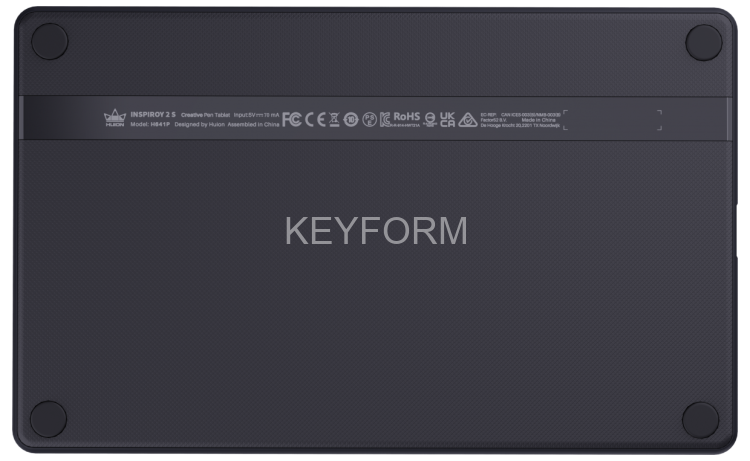 Графический планшет Huion H641P Black