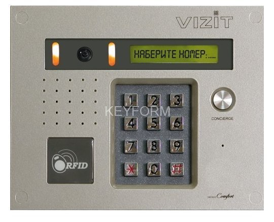 Блок вызова видеодомофона VIZIT БВД-432RCB