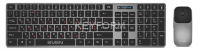 Беспроводной набор клавиатура+мышь SVEN KB-C3000W серый (109 кл.+12Fn, 1000DPI, 4+1 кл.) Sven SV-019693