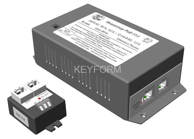 Адаптер питания по кабелю Ethernet Тахион PoE-11