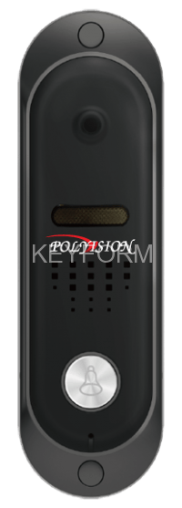 Видеопанель вызывная цветная Polyvision PVD-106CM2 (черный)