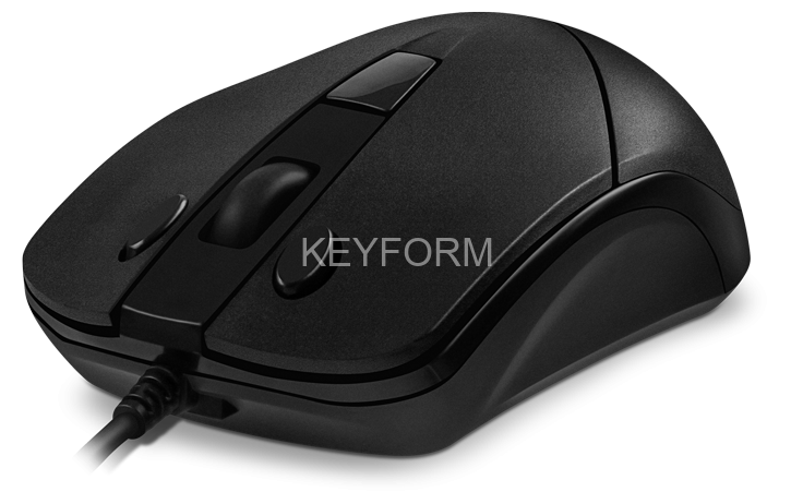 Мышь SVEN RX-95 чёрная (кн. копировать-вставить. 5+1кл. 1000-4000 DPI, кор.) Sven SV-020323