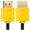 Greenconnect Кабель SLIM 0.3m HDMI 2.0, зеленые коннекторы Slim, OD3.8mm, HDR 4:2:2, Ultra HD, 4K 60 fps 60Hz, 3D, AUDIO, 18.0 Гбит/с, 32/32 AWG, GCR-51573 Greenconnect HDMI (m) - HDMI (m) 0.3м