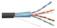 F/UTP 4х2х24AWG кат.5E solid LDPE (LC3-C5E04-339)