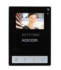 Монитор видеодомофона цветной Kocom KCV-434SD (черный)