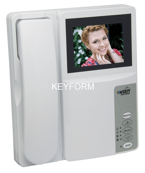 Монитор видеодомофона двухканальный VIZIT-M404C