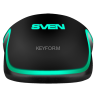 Мышь SVEN RX-530S чёрная (бесшумн. клав, 3+1кл. 800-1200DPI, блист.) Sven SV-016999