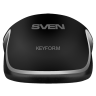 Мышь SVEN RX-530S чёрная (бесшумн. клав, 3+1кл. 800-1200DPI, блист.) Sven SV-016999