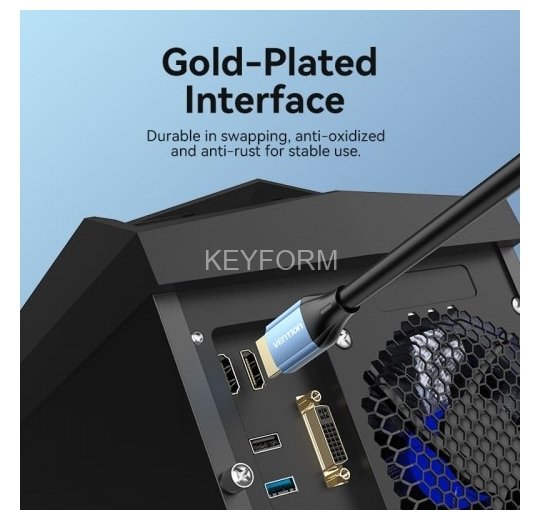 Кабель Vention HDMI High speed v2.0 with Ethernet 19M/19M - 15м Vention ALHSN