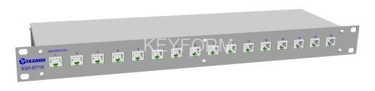 Устройство защиты информационных портов оборудования Ethernet Тахион БЗЛ-ЕП8
