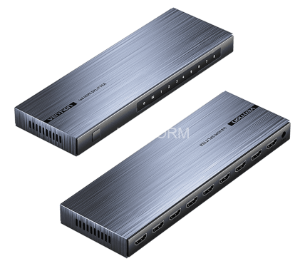 Разветвитель - сплиттер Vention HDMI 19F/8x19F на 8 мониторов Vention AKQB0