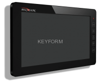 Монитор видеодомофона цветной Polyvision PVD-A10H2 (черный)