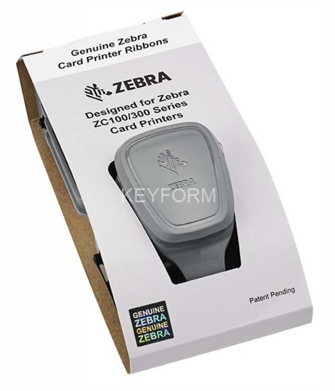 Картридж с красящей лентой (риббон) Zebra 800300-370EM 1/2 YMCKO for ZC100/ZC300