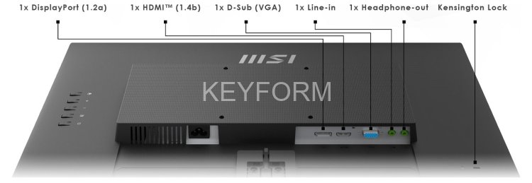 Монитор MSI PRO MP242A (9S6-3PA1CT-205)